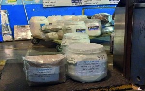 Envío de productos químicos